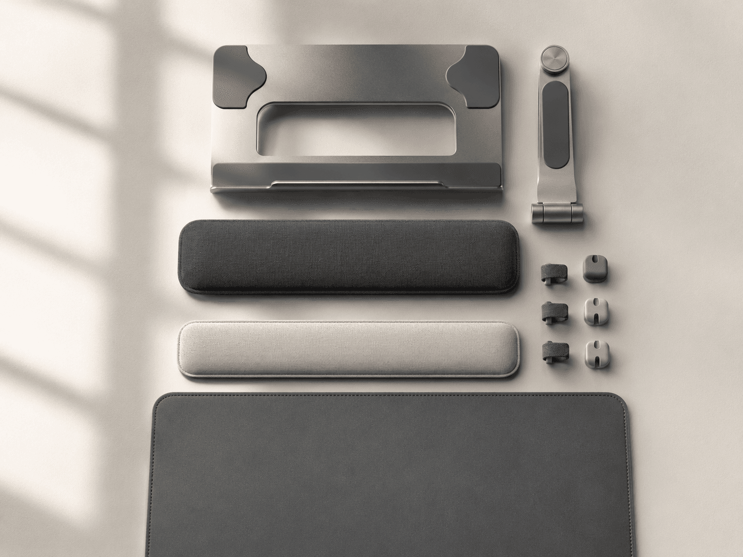 Home Office Starter Kit details and workspace context